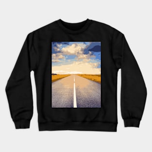 Road to Paradise - Landscape Crewneck Sweatshirt